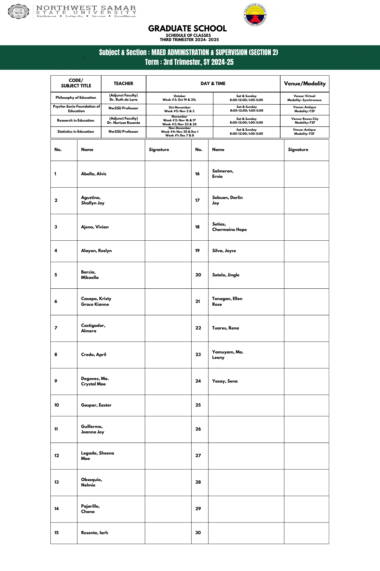 MA Business Administration